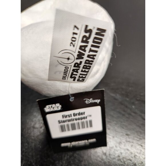 Star Wars 2017 First Order Stormtrooper Plush Ball White Collectible - Picture 4 of 7